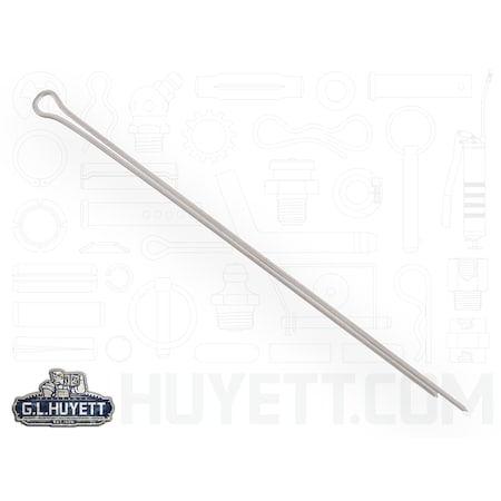 Huyett Standard Cotter Pin, 1/16 in Dia, 2-1/2 in L, Stainless Steel CPS-062-2500/D